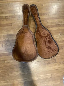 vintage acoustic guitar case hard 44x7x19 From Takamine Guitar Inside - Picture 1 of 17