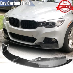 Für BMW 3er F34 340i GT M-Sport Carbon Front Stoßstange Lippe Spoiler Splitter - Bild 1 von 14