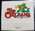 The Orleans Casino Las Vegas Full Unstruck 30 Strike Matchbook