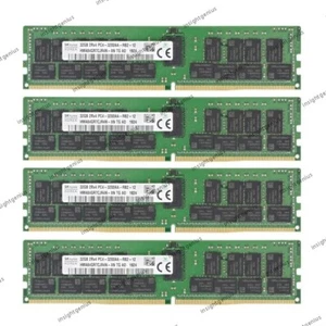 Sk Hynix(4 x 32GB)128GB 3200MHz DDR4 ECC REG RAM PC4-25600 DDR4 Server Memory - Picture 1 of 4