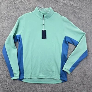 Neu mit Etikett Holderness & Bourne Herren THE BRADY Dry Luxe Performance 1/4-Reißverschluss Golf Größe S - Bild 1 von 12