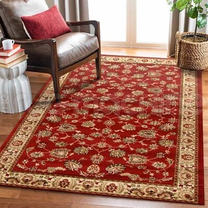 Emsworth Red Traditional Floral Allover Design Floor Rug 160x230cm **NEW** - Picture 1 of 5