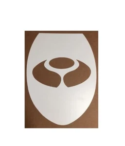YTEX Tennis Racquet Logo Stencil - Picture 1 of 1