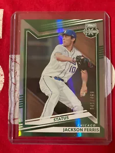 2022 Elite Extra Edition Jackson Ferris Status Green #341/499 #47 Cubs - Picture 1 of 2