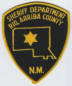 **RIO ARRIBA COUNTY NEW MEXICO SHERIFF POLICE PATCH** - Picture 1 of 1