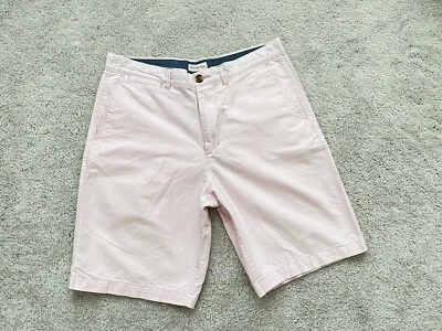 Pantalones Cortos Chinos Merona Para Hombres Rosa Claro Talla 30 Primavera Pascua Verano 100% Algodón Foto 1 de 4
