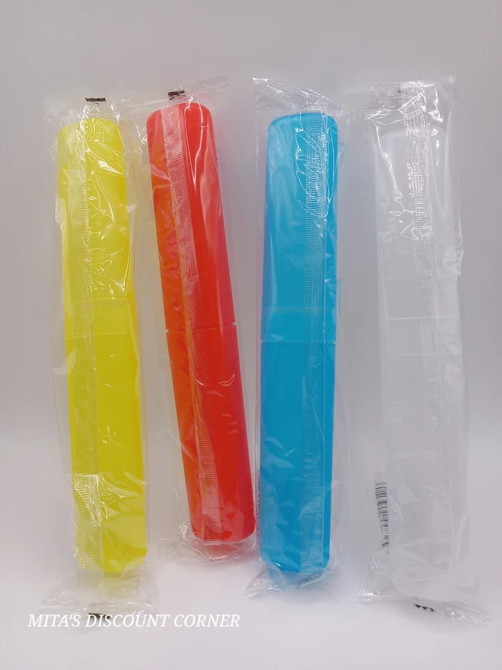 牙刷便携式塑料牙刷管支架- 3 PK — 第 1/1 张图片