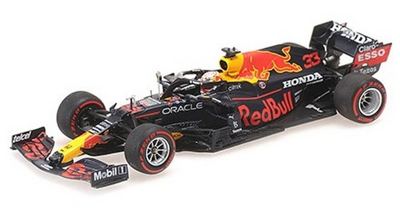Red Bull RB16B Winner GP Monaco 2021 Max Verstappen Wo 1:43 MINICHAMPS 410210633 - Immagine 1 di 1