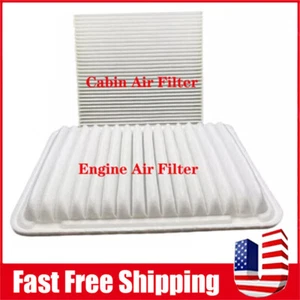 CABIN & AIR FILTER COMBO FOR TOYOTA CAMRY 2.5L 2.4L ENGINE 2007-2017 17801-0H050 - Bild 1 von 12