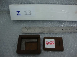 Vintage CARL MAHR 2" Beveled Edge Hardened Engineer's Square w/Wood Case - Picture 1 of 4