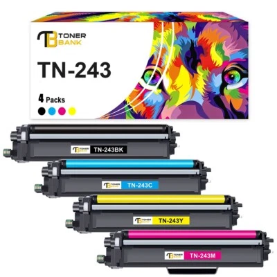 XXL Toner Kompatibel zu Brother TN-243CMYK TN247 DCP-L3550 HL-L3230 MFC-L3750CDW - Bild 1 von 2