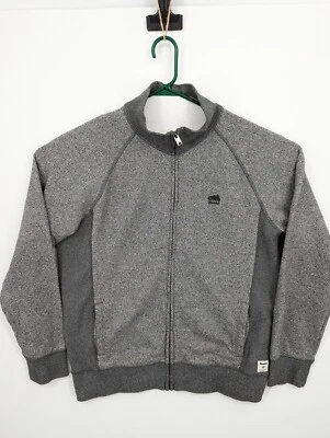 Chaqueta estilo sudadera polar con cremallera completa gris Roots Canada para hombre, grande, ¡GENIAL!! Foto 1 de 4