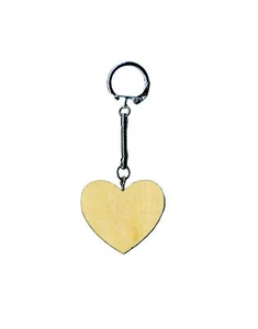 Llaveros Corazón - 4.5X4X0.5 CM - Madera - Artemio - Bild 1 von 1