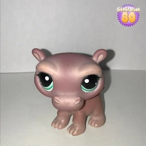 Littlest PetShop NILPFERD VIOLETT 1415 Z09 HIPPOPOTAMUS Pet Shop - Bild 1 von 3