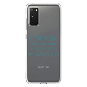 Clear Case for Galaxy S (Pick Model) Feminism Definition Women Are People - Picture 1 of 12