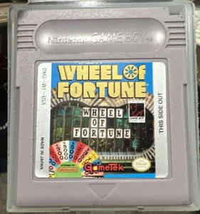 Wheel of Fortune (Nintendo Game Boy, 1990) - Imagen 1 de 2