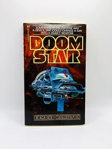 Doomstar Book VTG Sci Fi Paperback Belmont Tower Space Opera Edmond Hamilton HTF - Imagen 1 de 4