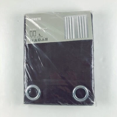 IKEA Merete Curtain Panels Brown 57x98 (New) - Image 1 of 4