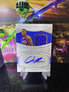 DENNIS RODMAN 🔥 2021-22 National Treasures Game Patch Auto /99 + Rookie RC