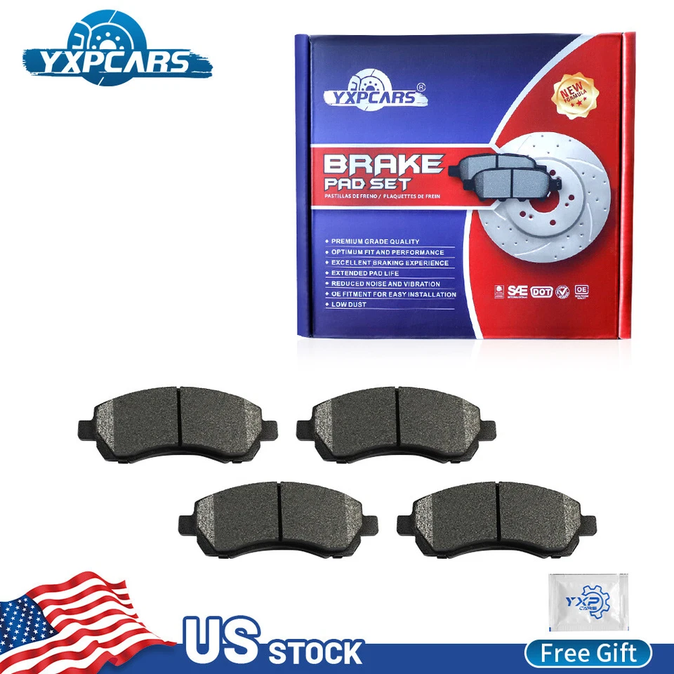 Kit Pastillas Freno Cerámicas Delanteras para 1997 1998 1999 2000 Subaru Impreza Legacy Foto 1 de 4