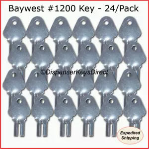 Baywest #1200 Dispenser Key - (24/pc.) "Master Pack" - Picture 1 of 5