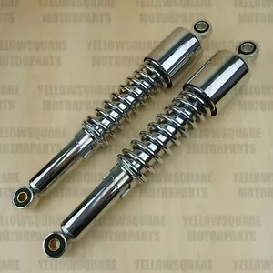 Amortiguadores traseros Kawasaki Z400 Z500 Z550 - Z KZ 500 550 amortiguadores cromados 365 mm - Imagen 1 de 2