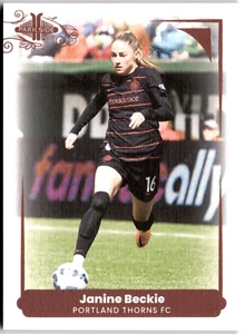 Janine Beckie 2022 Parkside NWSL Paramount #29 Portland Thorns #128/749 - Imagen 1 de 2