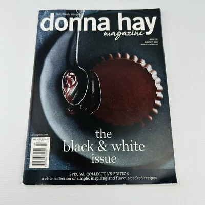 Donna Hay Magazine Issue 70 The Black & White Issue Special Collectors Edition - Image 1 of 4
