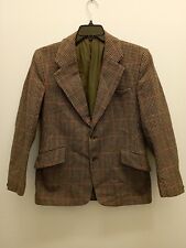 Vintage 1980’s Foster Menswear Thornproof Twist Tweed Blazer Jacket Mens Sz Med.