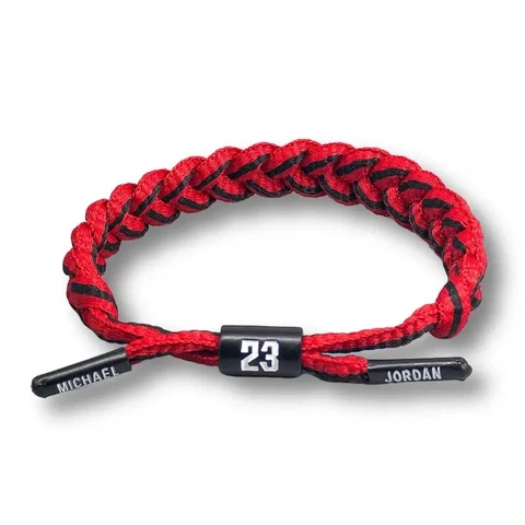 1PC Michael Jordan 23 Braided Bracelet Wristband Adjustable Cover