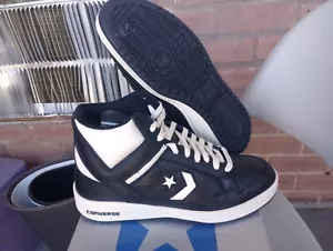 Men's New Converse Weapon Mid Black Natural Ivory A04400C Size 8.5-13 - Picture 1 of 11