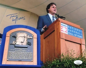 Tony La Russa Signed Autographed 8X10 Photo Hall of Fame Induction JSA AW92836 - Picture 1 of 2