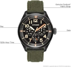 Reloj de campo Citizen Eco-Drive Weekender Garrison para hombre - Imagen 1 de 4