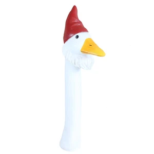 Gartenstecker Gänsehals Gartenfigur Gans als Wichtel Deko Gänse für den Garten - Bild 1 von 6