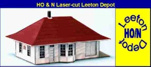Blair Line ~ HO Scale ~ New 2025 ~ Leeton Depot ~ Wood Laser Kit ~ 188 - Picture 1 of 3