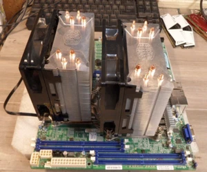 SuperMicro X10DRL-IT Motherboard With Dual Xeon E5-2637V3 CPU's - Picture 1 of 13