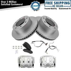 Front Brake Pad & Rotor Kit Fits 05-07 Ford F-250 Super Duty F-350 Super Duty - Picture 1 of 12