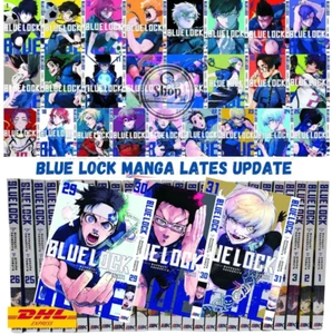Blue Lock Manga NUOVO volume 1-31 set completo di Yusuke Nomura versione inglese - DHL - Foto 1 di 24