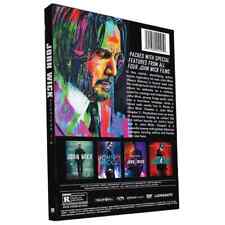 John Wick Chapters 1-4 (DVD) Sealed 4-Disc FREE POST