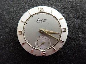 VINTAGE 26,4MM LIBELA BRANTON SWISS ARMBANDUHRWERK - LÄUFT - 17 JEWELS - Bild 1 von 2