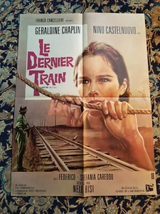 PLAKAT 1966 DER LETZTE ZUG 60x80 GERALDINE CHAPLIN /Illustration MASCII - Bild 1 von 1