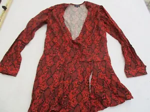 Mono Blue Life Rojo Diseño Piel de Serpiente Talla S - Imagen 1 de 8
