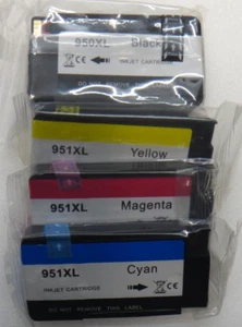 5 PACK For HP 950 XL Black 951 XL Color Ink Cartridge Office Pro 8630 8640 8660 - Picture 1 of 2