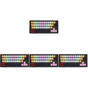 4 Pieces Tastenkappe Mechanische Tastaturschlüsselkaps Bunte Tastaturkappen - Afbeelding 1 van 12