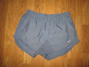 Womens NIKE DRI FIT athletic running shorts with built in liner sz XL - Picture 1 of 1