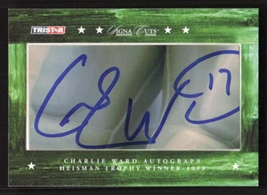 2007 TriStar SignaCuts - Award Winners Charlie Ward Auto 15/90 AU #NNO Card - Picture 1 of 2