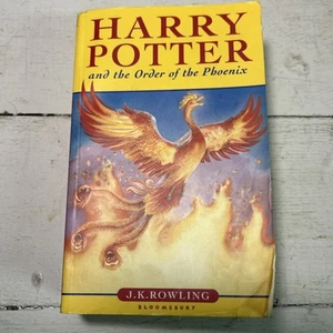 Harry Potter & The Order Of The Phoenix UK Edition 1st Print 2004 Paperback - Imagen 1 de 6