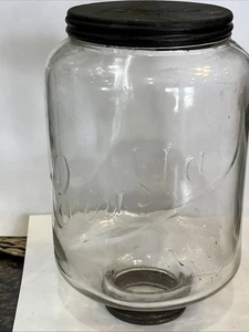 Antico arcade cristallo n. 3 Macinacaffè Tramoggia in Vetro per Chicchi SOLO - Foto 1 di 10