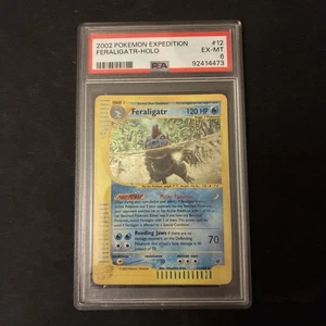 PSA 6 Feraligatr Holo Expedition 12/165 WOTC 2002 (Harsh 6) - Bild 1 von 5