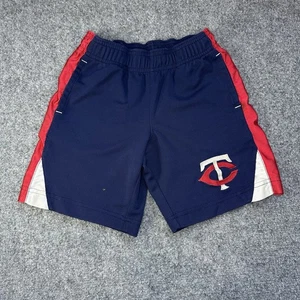 Outerstuff Minnesota Twins MLB Jungen Jugend Mikrofaser Team Farbe Shorts, marineblau - Bild 1 von 8